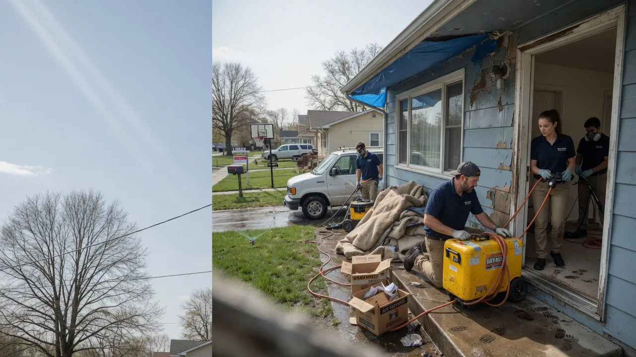 Basement Flood Cleanup in Lyndora, PA near me